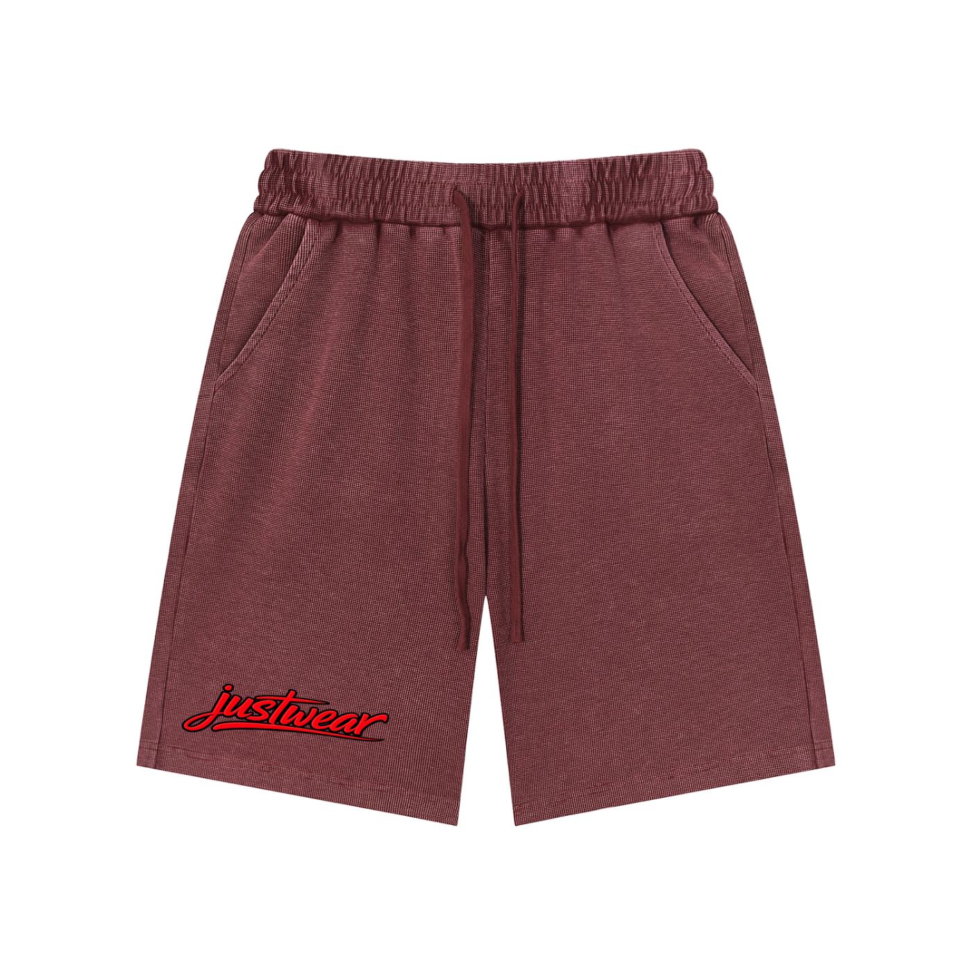 Gamer Mineral Wash Waffle Knit Shorts
