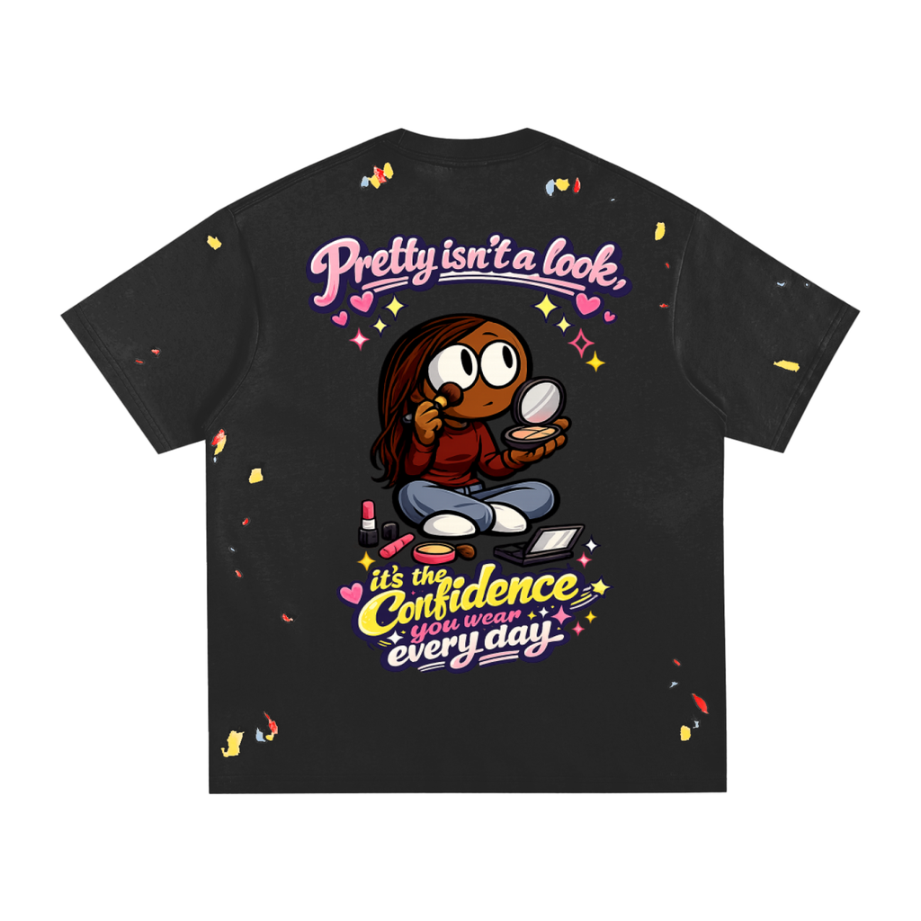Glamour Paint Splatter T-Shirt