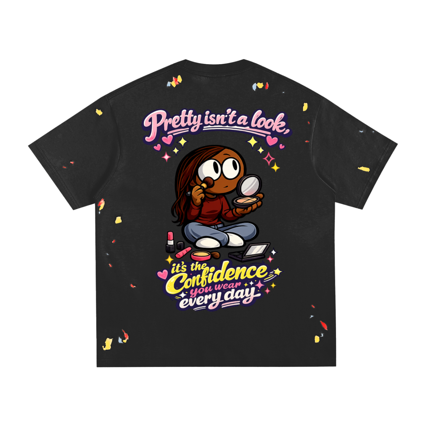 Glamour Paint Splatter T-Shirt