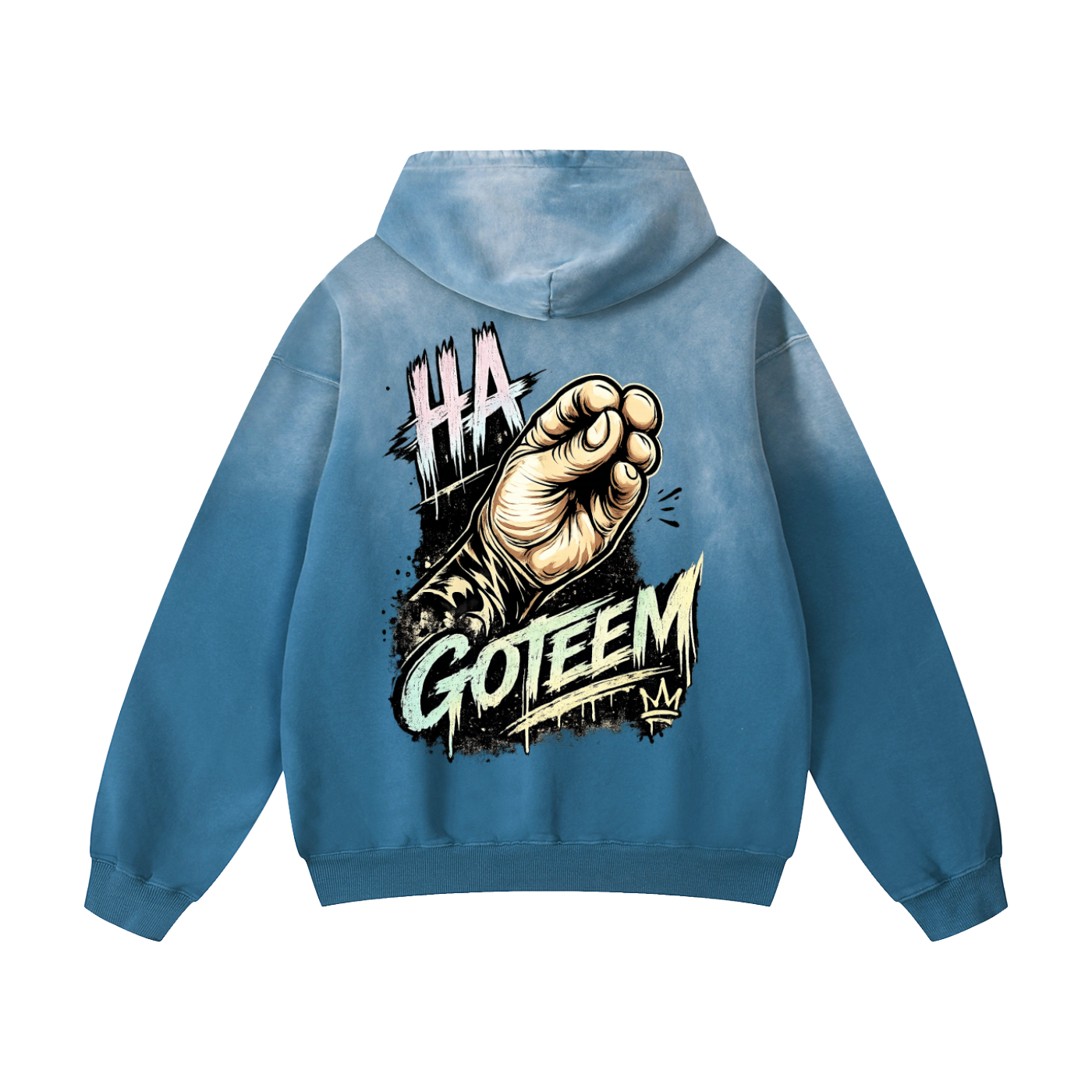 Gamer Heavyweight Sunfade Oversized Hoodie