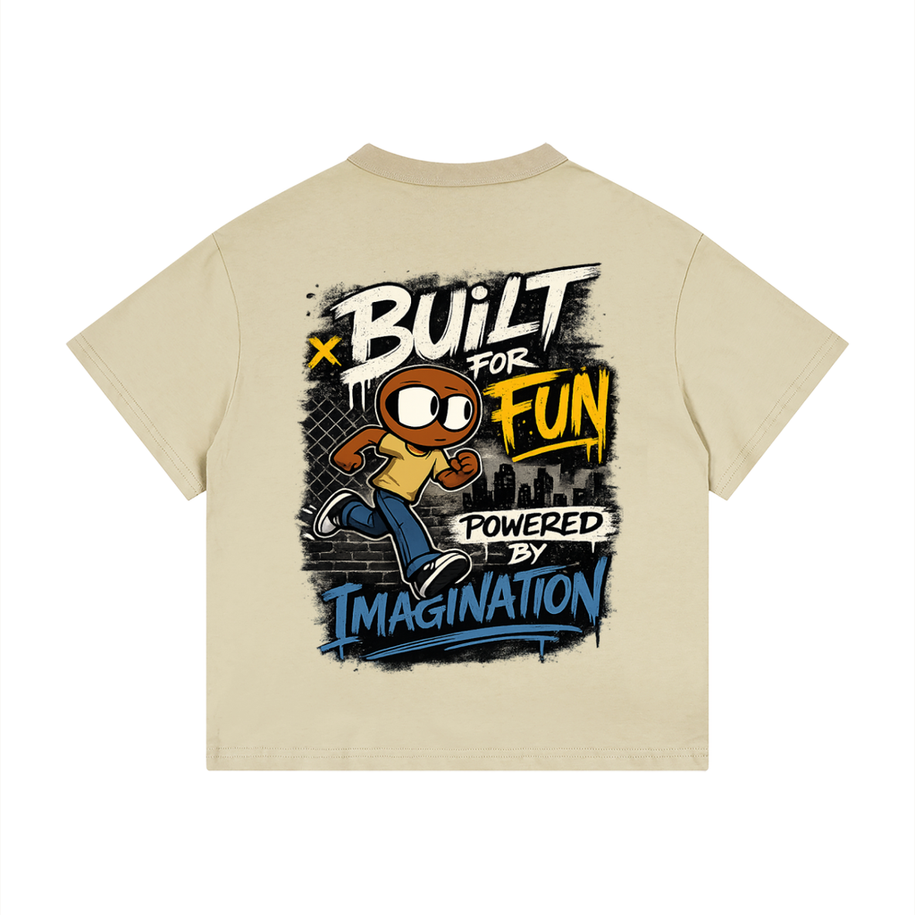 Adventure Kid's Loose Fit Drop Shoulder T-Shirt