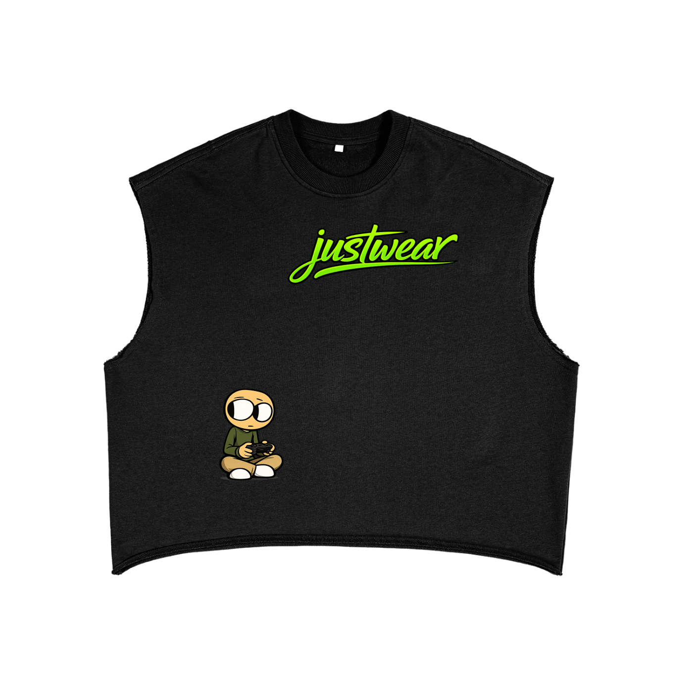 Gamer French Terry Boxy Tank Top