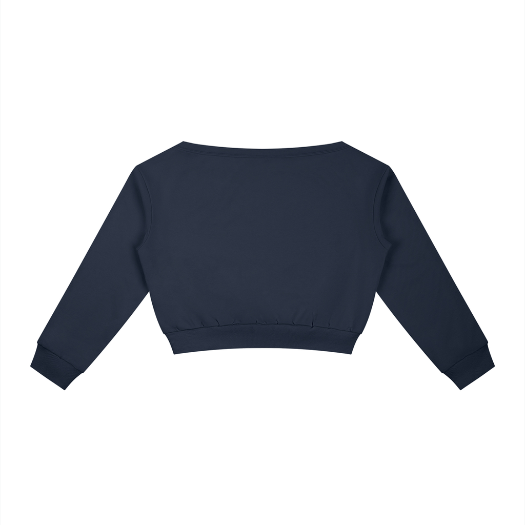 Powder room Women's Off-Shoulder Sweatshirt