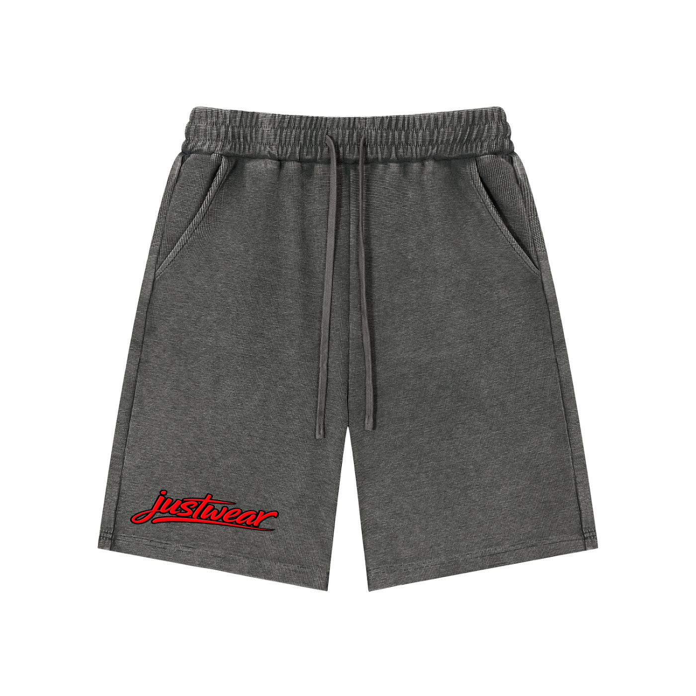 Gamer Mineral Wash Waffle Knit Shorts