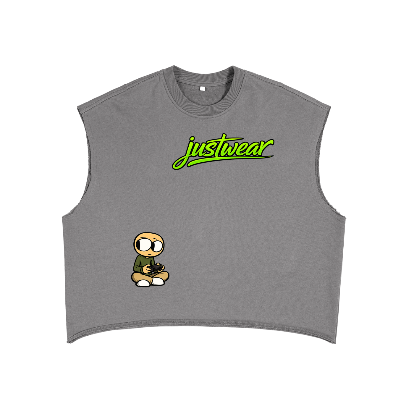 Gamer French Terry Boxy Tank Top