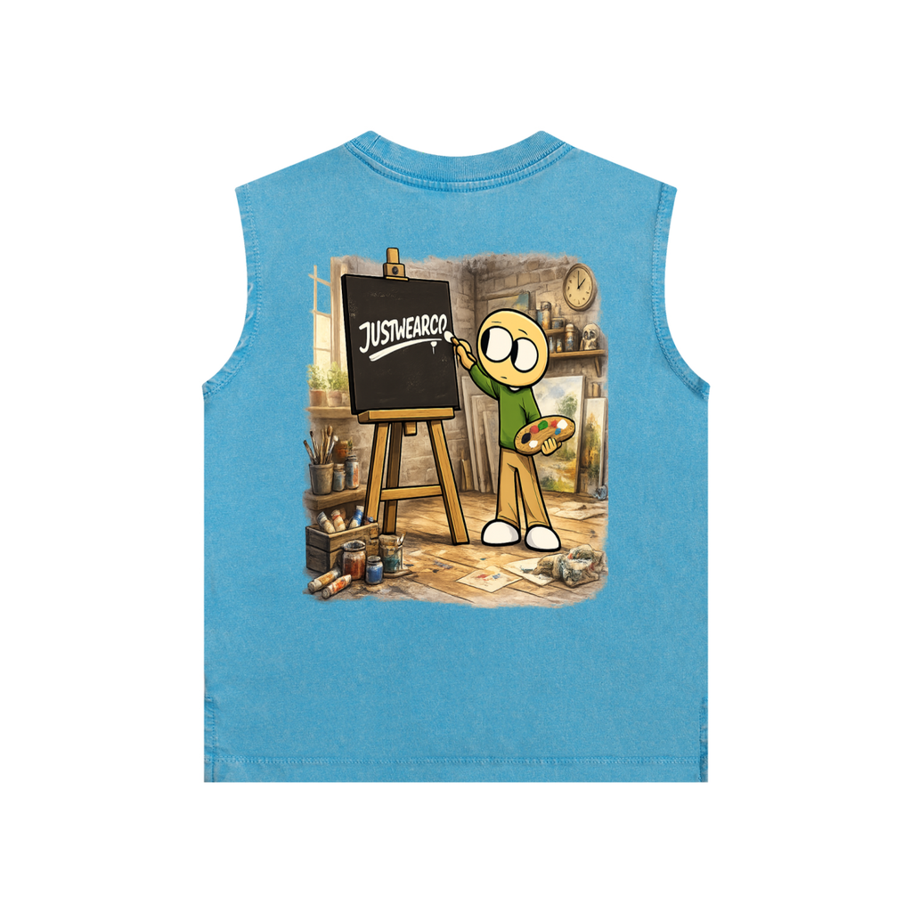 Artist Snow Washed Kids' Tank Top