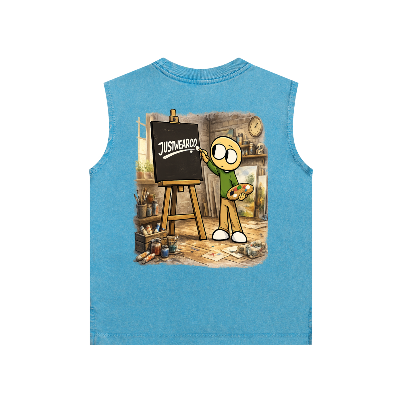 Artist Snow Washed Kids' Tank Top