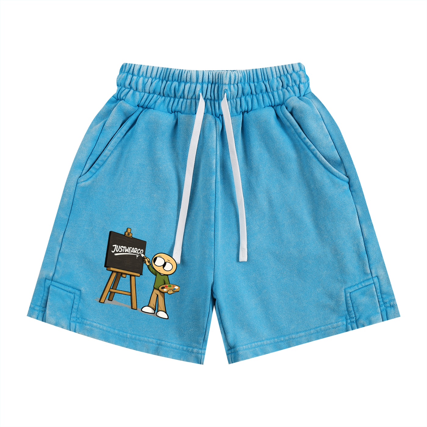 Artist Snow Washed Kids' Shorts