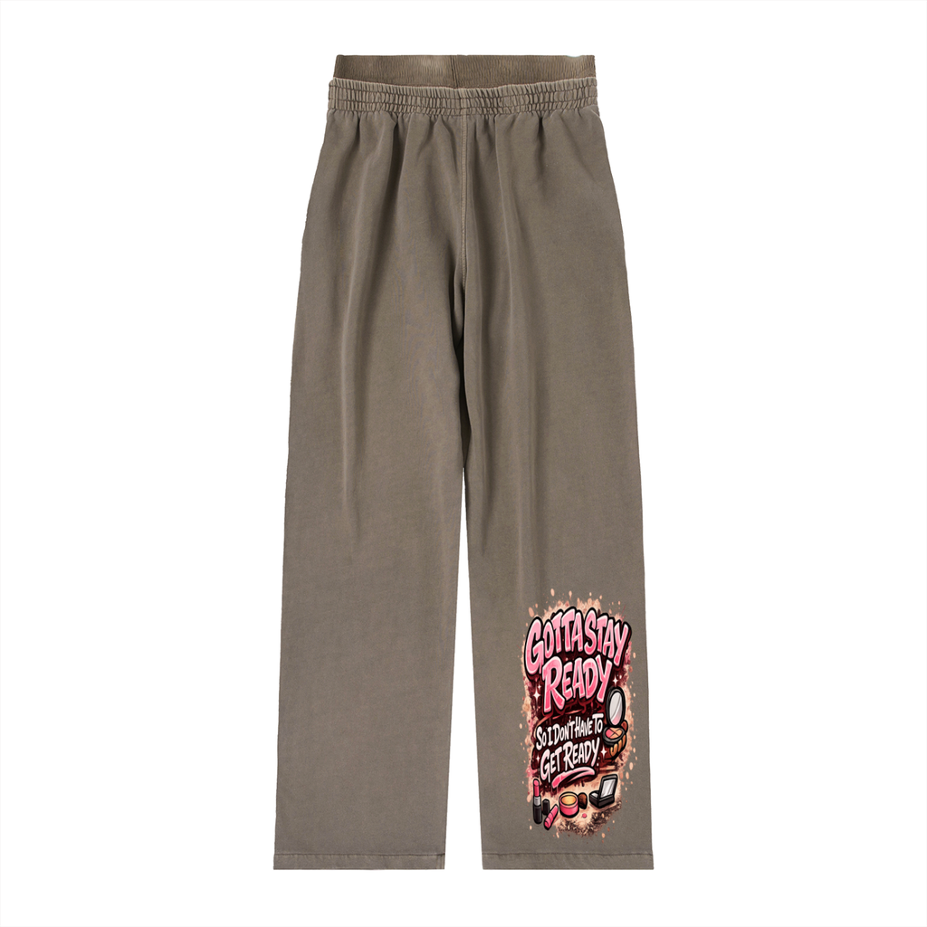 Glamour Vintage Washed Waist Pants