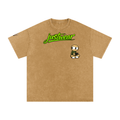 Gamer Snow Washed Oversized Cotton T-Shirt