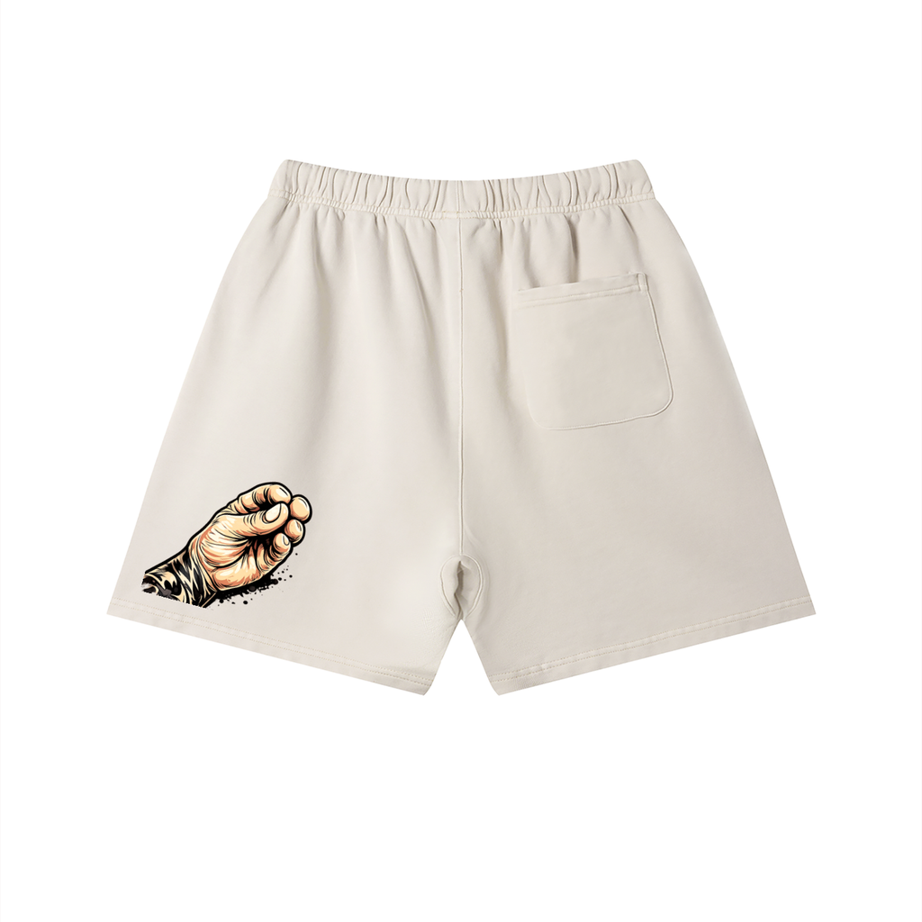Goteem Unisex Vintage Wash Cotton Shorts