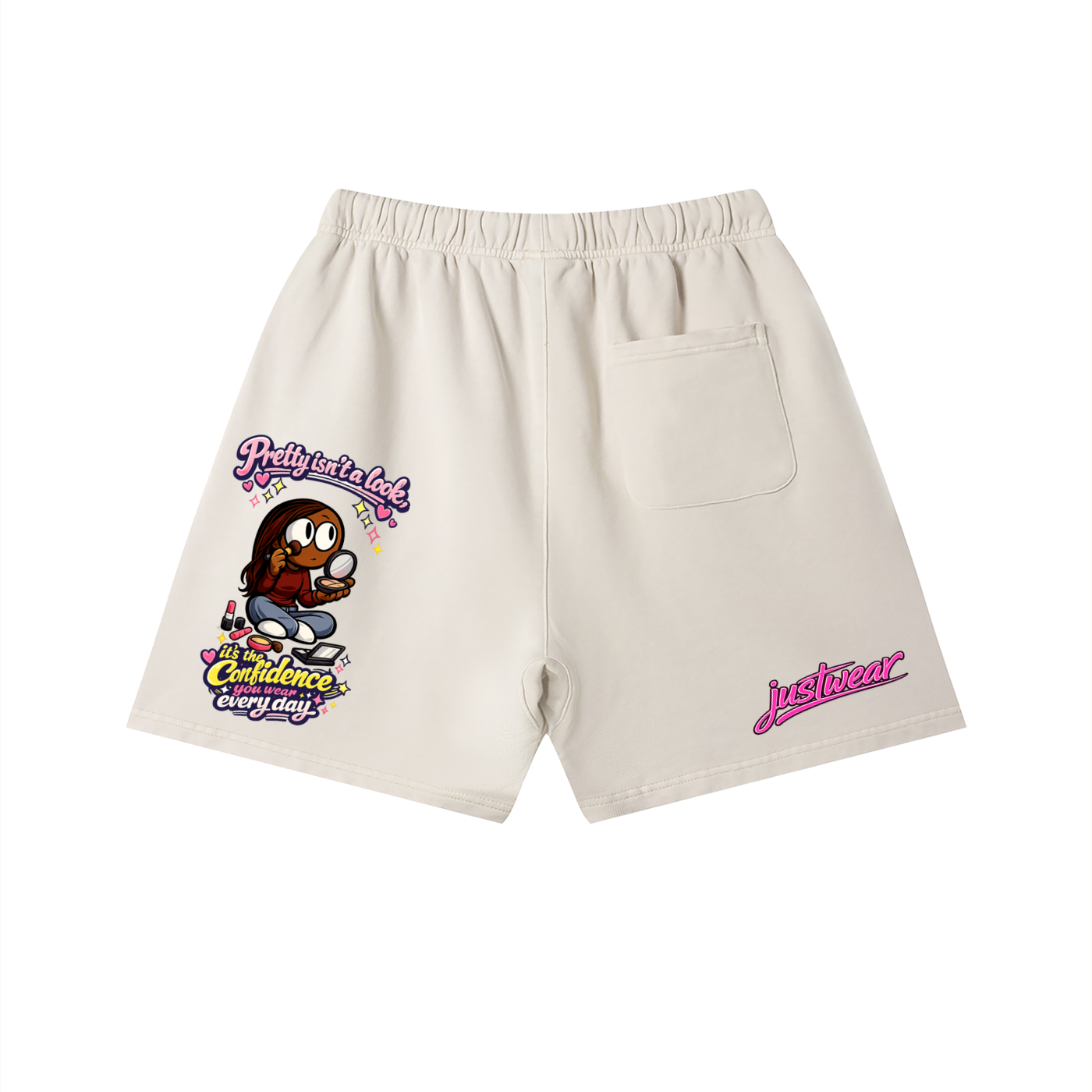 Glamour Vintage Wash Cotton Shorts