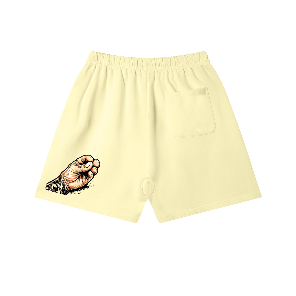 Goteem Unisex Vintage Wash Cotton Shorts