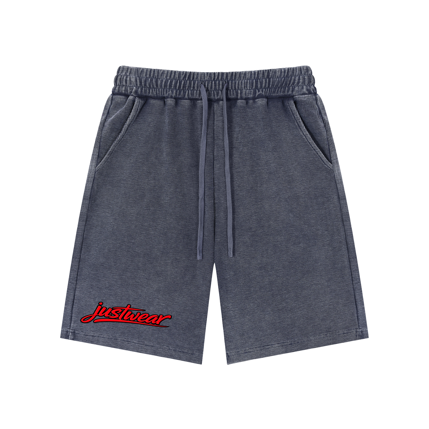 Gamer Mineral Wash Waffle Knit Shorts