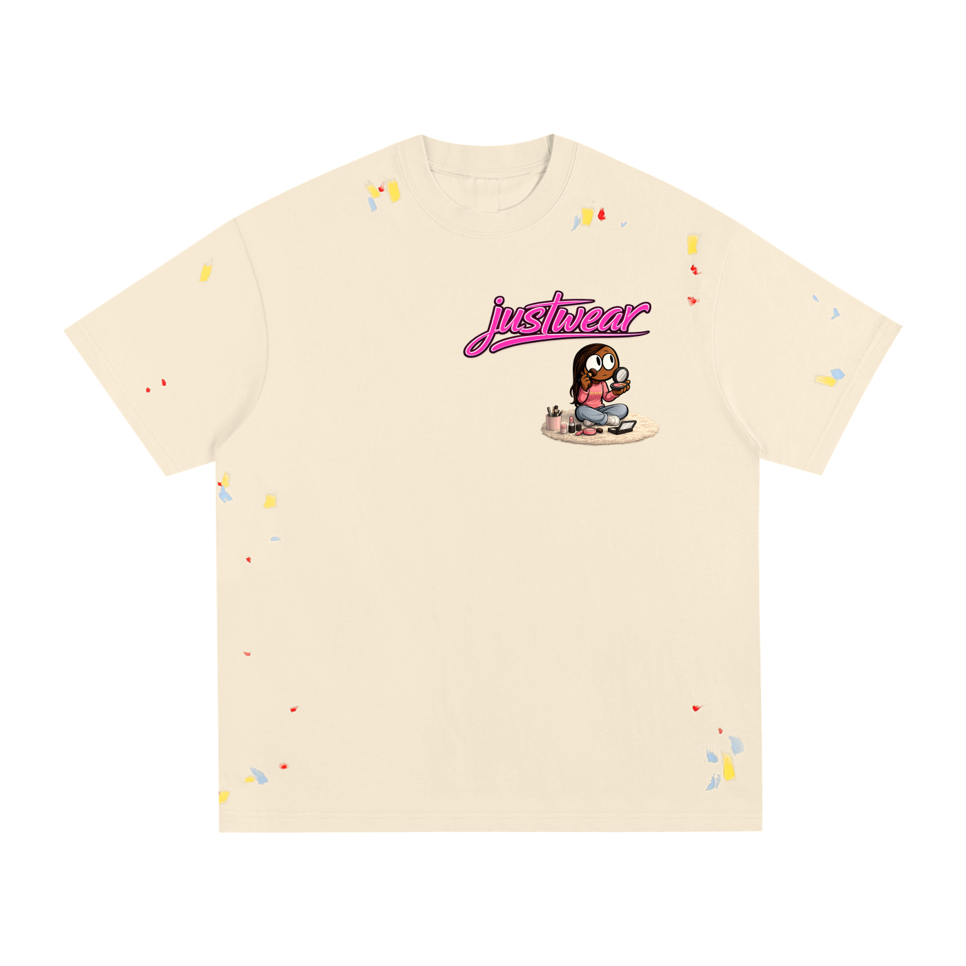 Glamour Paint Splatter T-Shirt