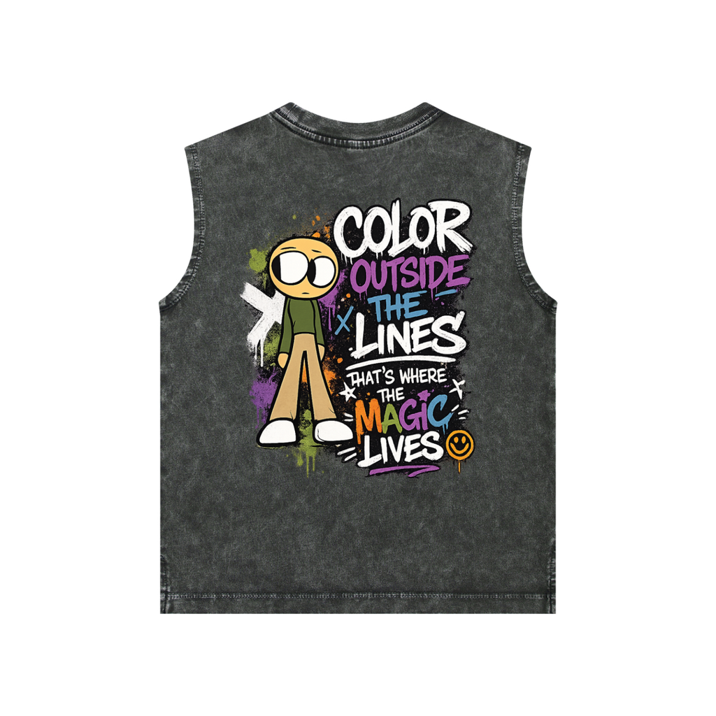 Artist Snow Washed Kids' Tank Top
