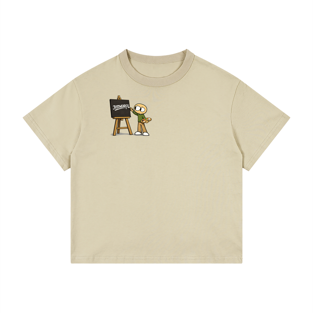 Artist Kid's Loose Fit Drop Shoulder T-Shirt