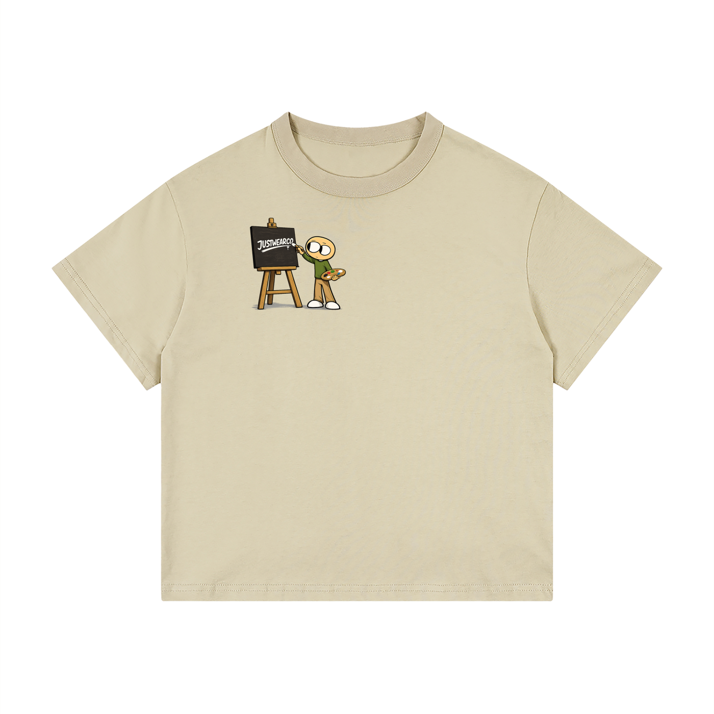 Artist Kid's Loose Fit Drop Shoulder T-Shirt