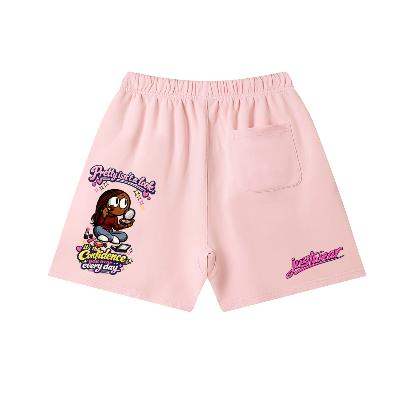 Glamour Vintage Wash Cotton Shorts