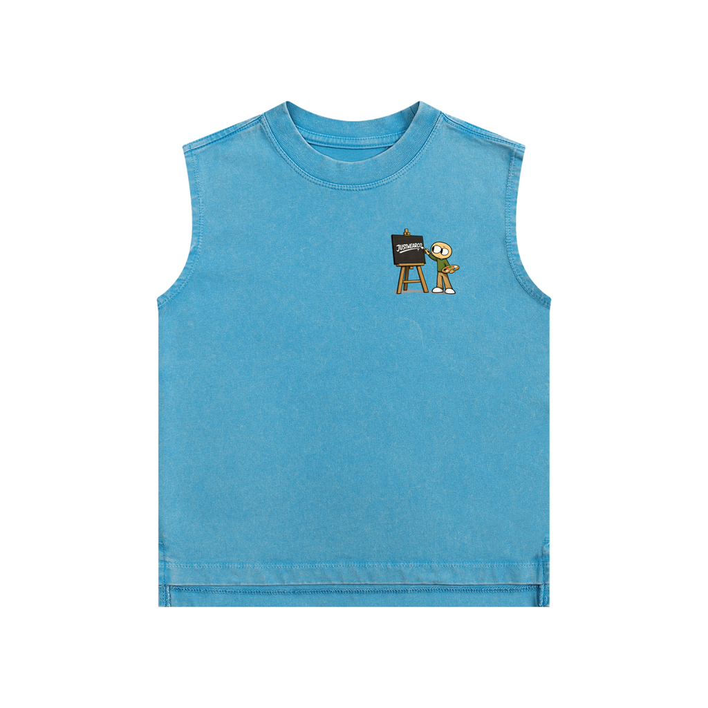 Artist Snow Washed Kids' Tank Top