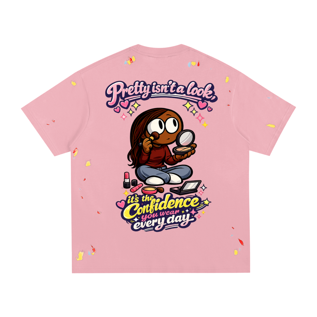 Glamour Paint Splatter T-Shirt