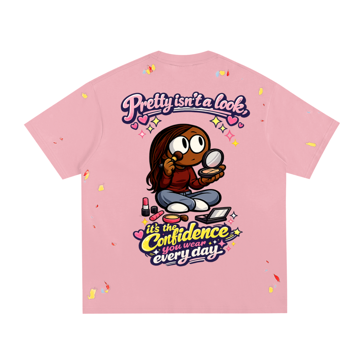 Glamour Paint Splatter T-Shirt