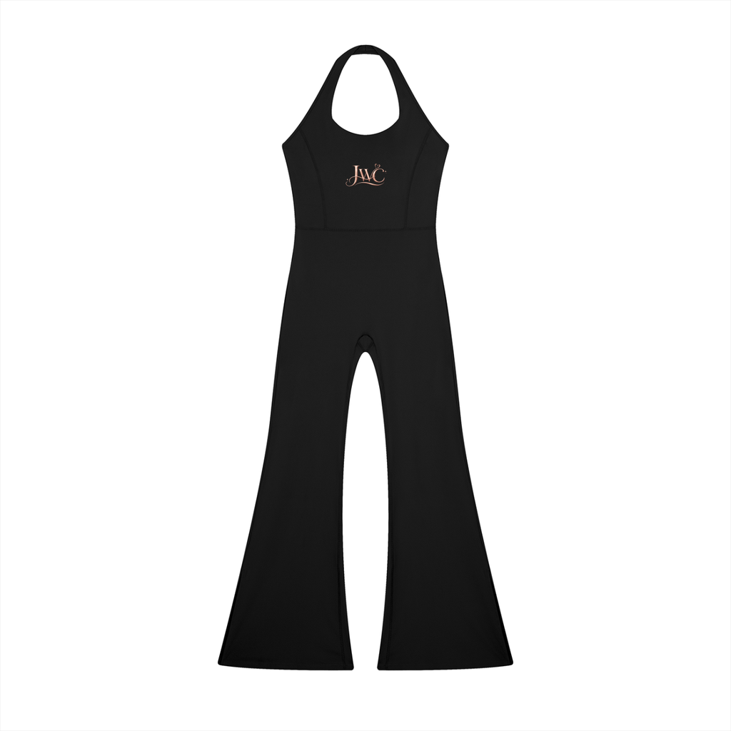 Justwearco Women’s Halter Flared Jumpsuit