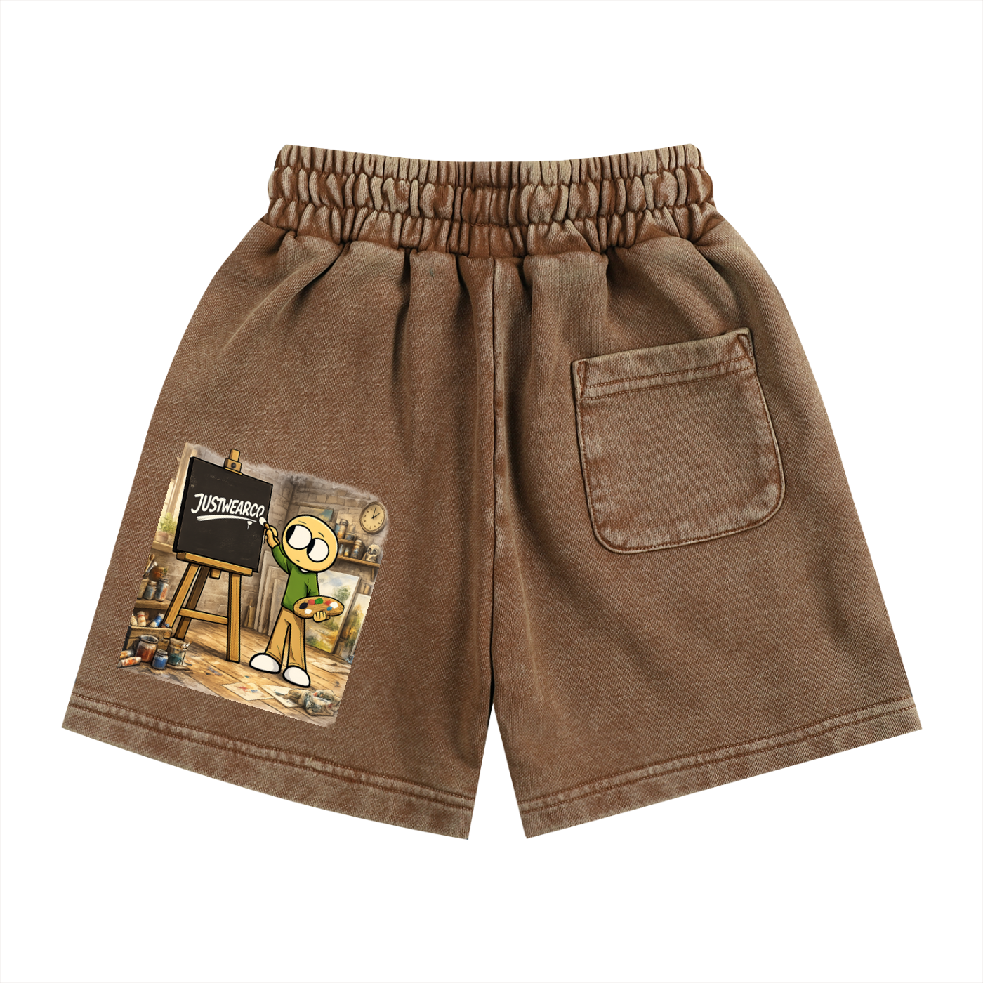Artist Snow Washed Kids' Shorts