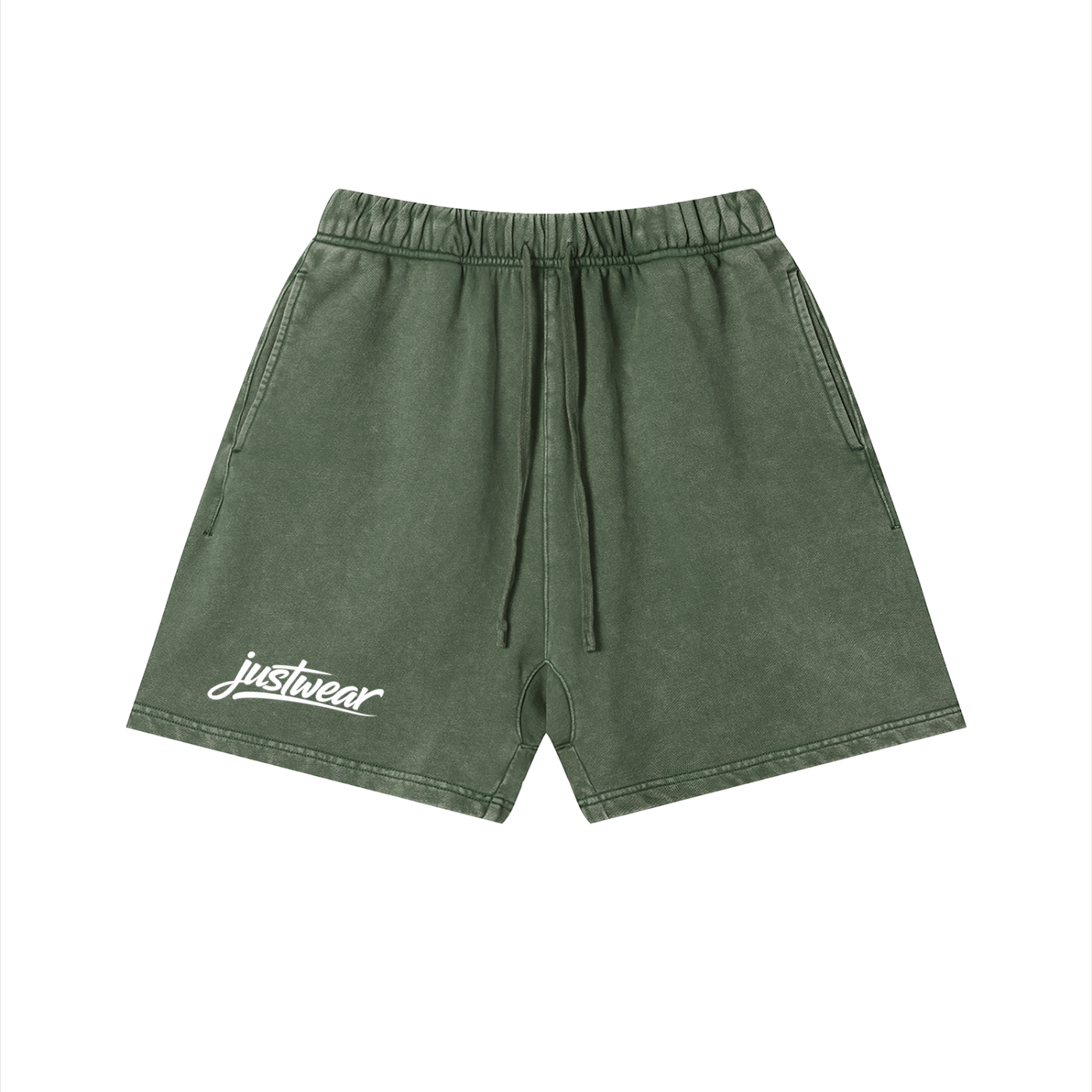 Goteem Unisex Vintage Wash Cotton Shorts