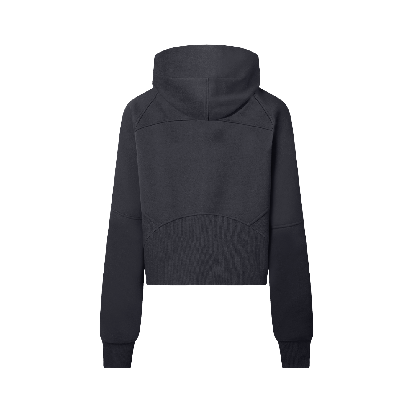 Glamour Cropped Half-Zip Hoodie