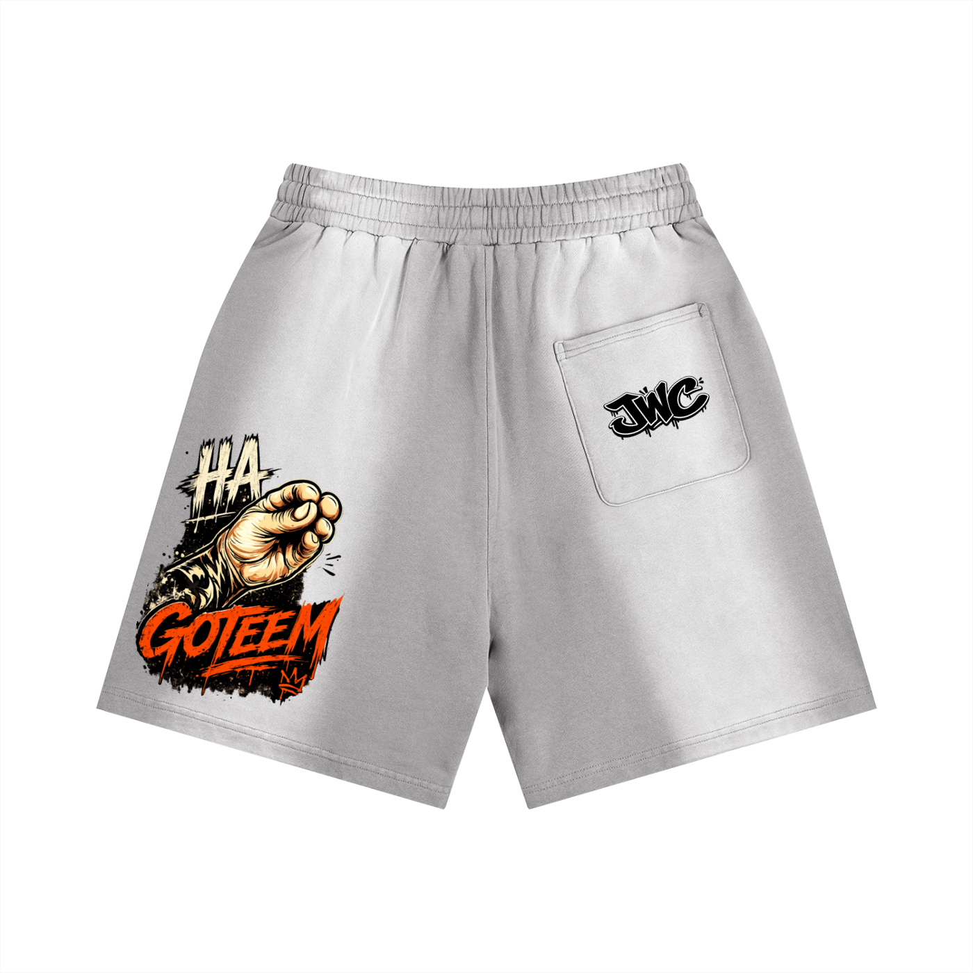 Goteem Sun Fade Distressed Shorts