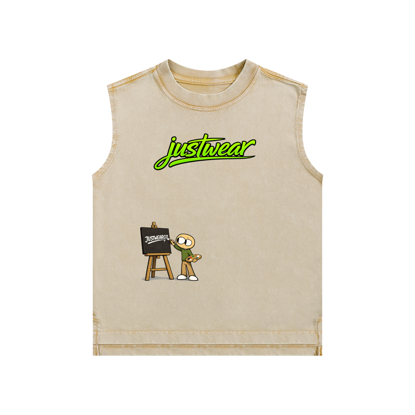 Artist Snow Washed Kids' Tank Top