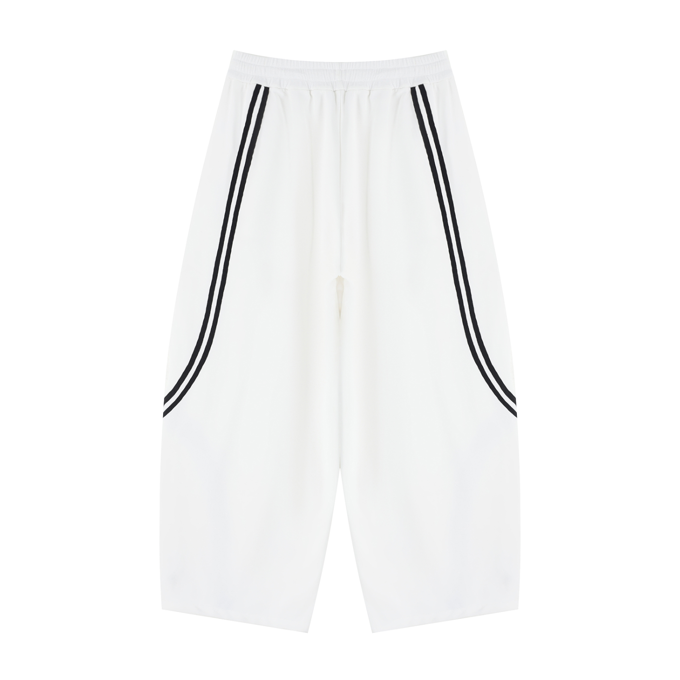Justwear Wide Leg Piping Sweatpants