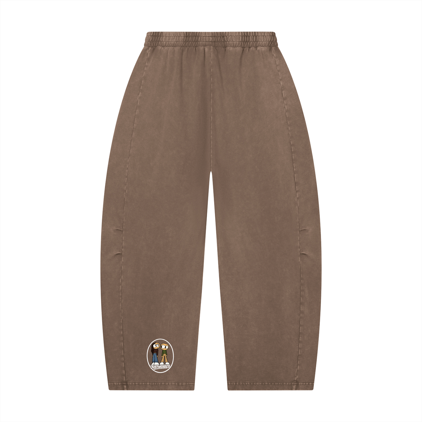 JWC Mineral Wash Barrel Leg Pants