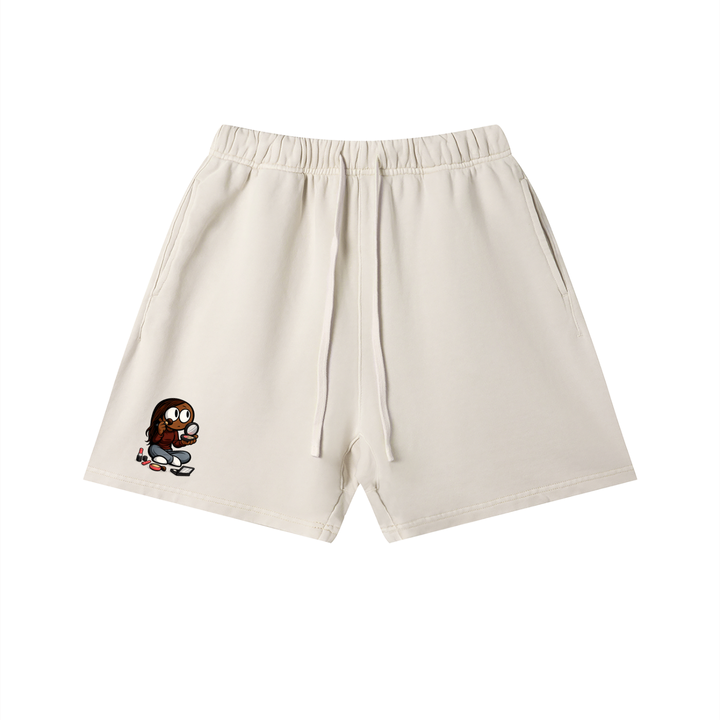 Glamour Vintage Wash Cotton Shorts